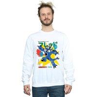Disney Men's Big Hero 6 Fred Ultimate Kaiju Sweatshirt in White | Size: 3XL