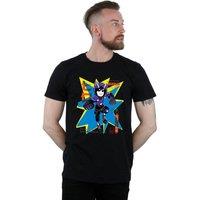 Disney Men's Big Hero 6 Hiro Anime T-Shirt in Black | Size: Medium