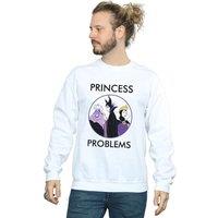 Disney Men's Villains Princess Headaches Sweatshirt in White | Size: 2XL