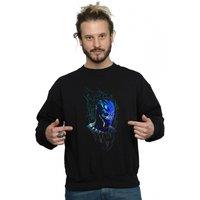 Marvel Men's Black Panther Neon Mask Sweatshirt | Size: 3XL