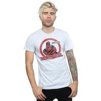 Marvel Men's Deadpool Seriously Speech Bubble T-Shirt in Grey | Size: Small