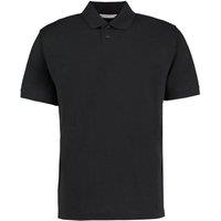 Kustom Kit Men's Regular Fit Workforce Pique Polo Shirt in Black | Size: Medium