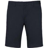 Kariban Men's Chino Bermuda Shorts in Dark Navy | Size: Medium