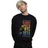 Blondie Men's Rainbow NYC Sweatshirt in Black | Size: 4XL