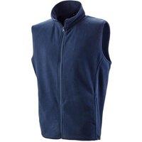 Result Men's Core Micro Fleece Gilet in Navy | Size: 3XL
