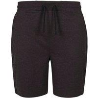 Build Your Brand Men's Terry Shorts in Charcoal | Size: Medium