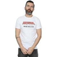 Marvel Men's Deadpool AKA Wade Wilson T-Shirt in White | Size: Large