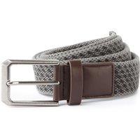 Asquith & Fox Men's Vintage Wash Canvas Belt in Light Grey | Size: S/M