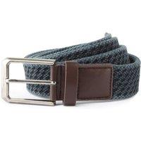 Asquith & Fox Men's Vintage Wash Canvas Belt in Navy | Size: Large/XL