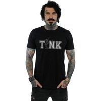Disney Men's Tinker Bell Collegiate Tink T-Shirt in Black | Size: Small