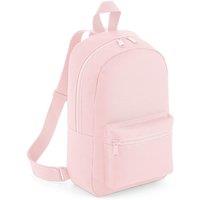 Bagbase Men's Mini Essential Backpack Rucksack Bag Pack of 2 in Pink
