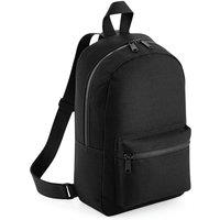 Bagbase Men's Mini Essential Backpack Rucksack Bag Pack of 2 in Black