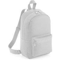 Bagbase Men's Mini Essential Backpack Rucksack Bag Pack of 2 in Light Grey