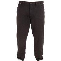 D555 Men's Rockford Comfort Kingsize Jeans in Black | Size: 64L