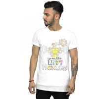 Disney Men's Hercules Do You Even Lift? T-Shirt in White | Size: 4XL