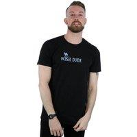Disney Men's Aladdin Wish Dude T-Shirt in Black | Size: Medium