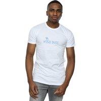 Disney Men's Aladdin Wish Dude T-Shirt in White | Size: Medium