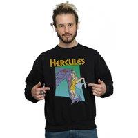 Disney Men's Hercules Hydra Fight Sweatshirt in Black | Size: XL