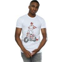 Disney Men's Toy Story 4 Duke Caboom Pose T-Shirt in White | Size: Large