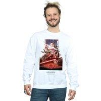 Disney Men's Star Wars The Rise Of Skywalker Poster Sweatshirt in White | Size: 2XL