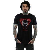 Disney Men's Star Wars The Rise Of Skywalker Supreme Leader Kylo Ren T-Shirt in Black | Size: XL