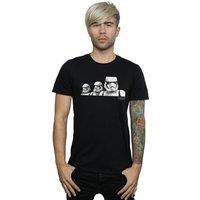 Disney Men's Star Wars The Rise Of Skywalker Troopers Band T-Shirt in Black | Size: Medium