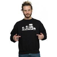 Disney Men's Star Wars The Rise Of Skywalker Troopers Band Sweatshirt in Black | Size: Large