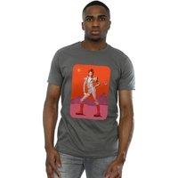 David Bowie Men's On Mars T-Shirt in Charcoal | Size: Medium