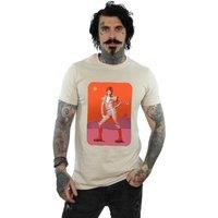 David Bowie Men's On Mars T-Shirt in Light Sand | Size: Large