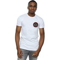 Disney Men's Star Wars The Rise Of Skywalker First Order Forces Breast Print T-Shirt in White | Size: Large