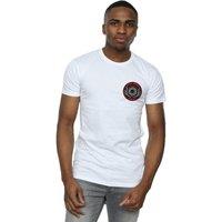 Disney Men's Star Wars The Rise Of Skywalker First Order Forces Breast Print T-Shirt in White | Size: 2XL