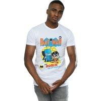 DC Comics Men's Super Friends Batman The Boy Wonder T-Shirt in White | Size: 5XL