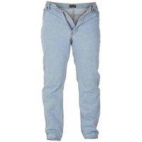 Duke Clothing Men's Rockford Comfort Fit Jeans in Mid Blue | Size: 38S