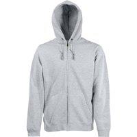 Fruit of the Loom Men's Hooded Sweatshirt in Grey | Size: Large