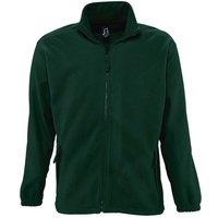 SOL'S Men's North Full Zip Outdoor Fleece Jacket in Green | Size: Large