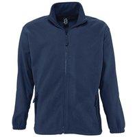SOL'S Men's North Full Zip Outdoor Fleece Jacket in Navy | Size: XL