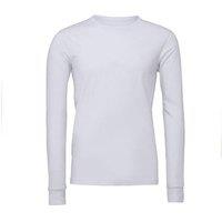 Bella + Canvas Men's Jersey T-Shirt in White | Size: Medium