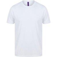 Henbury Men's HiCool Performance T-Shirt in White | Size: Small