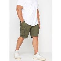 BadRhino Men's Stretch Cargo Shorts in Light Khaki | Size: 56R