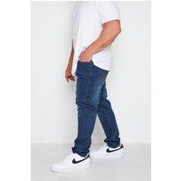 BadRhino Men's Stretch Jeans in Mid Blue | Size: 56R