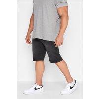 BadRhino Men's Denim Distressed Shorts in Black | Size: 50R