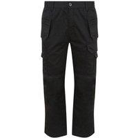 PRO RTX Men's Pro Tradesman Trousers in Black | Size: Large