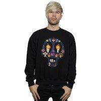 Disney Men's Coco Candle Skull Sweatshirt in Black | Size: Small