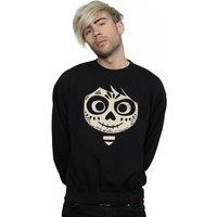 Disney Men's Coco Miguel Skeleton Face Sweatshirt in Black | Size: XL