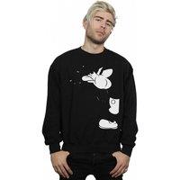 Disney Men's Mickey Mouse Cut Sweatshirt in Black | Size: Small