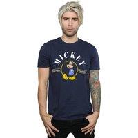 Disney Men's Mickey Mouse True Original T-Shirt in Navy | Size: 2XL