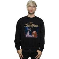Disney Men's Lady & The Tramp Homage Sweatshirt in Black | Size: 5XL