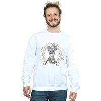 Disney Men's Lady & The Tramp Since 55 Sweatshirt in White | Size: 3XL