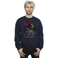 Marvel Men's Doctor Strange Rainbow Sweatshirt in Navy | Size: XL