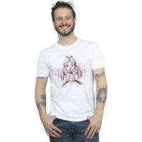 Disney Men's Alice In Wonderland In A World Of My Own T-Shirt in White | Size: 2XL